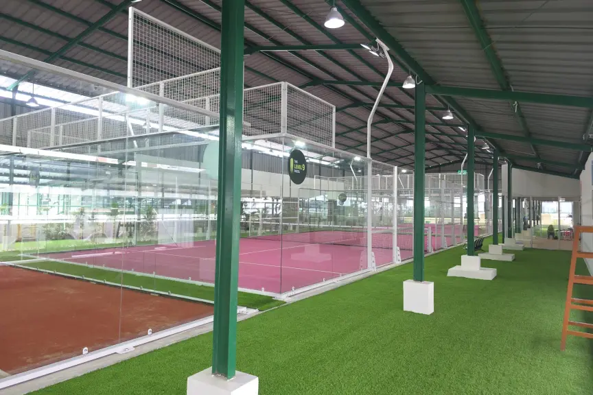 Courts in a row